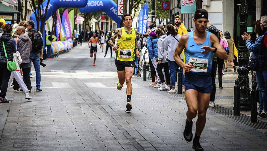 Imagen del recorrido Maratón Zaragoza
